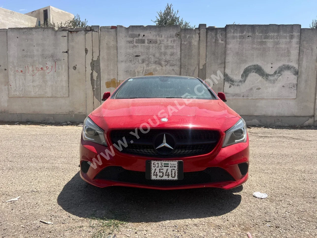 Mercedes-Benz  CLA-Class  250  2014  Automatic  77,000 km  4 Cylinder  4WD  Sedan  Red  Gasoline