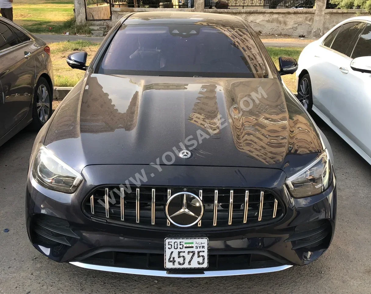 Mercedes-Benz  E-Class  350  2021  Automatic  77,000 km  6 Cylinder  4WD  Sedan  Dark Blue  Gasoline