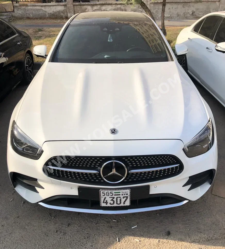 Mercedes-Benz E-Class 350 2022 Automatic 37,000 km 6 Cylinder 4WD Sedan White Gasoline