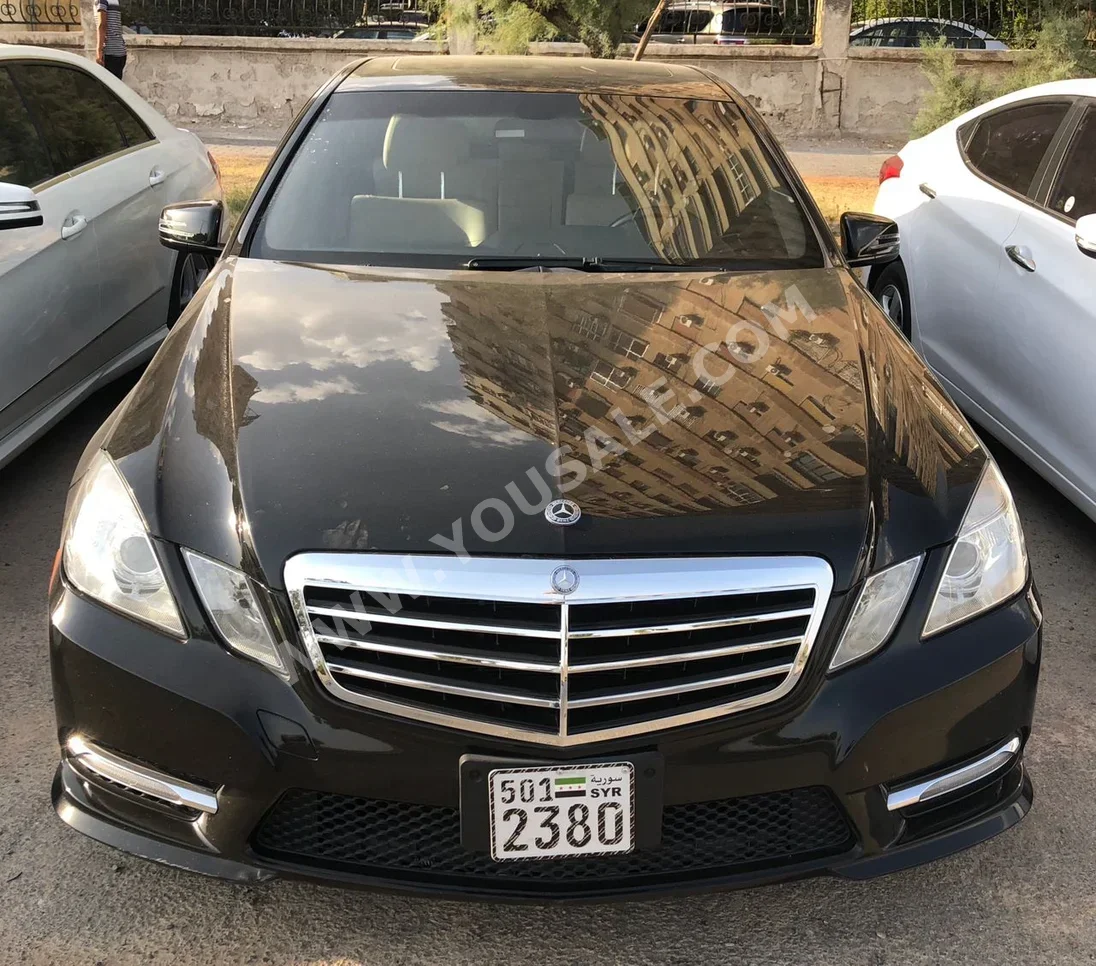 Mercedes-Benz E-Class 350 2012 Automatic 177,000 km 6 Cylinder RWD Sedan Black Gasoline