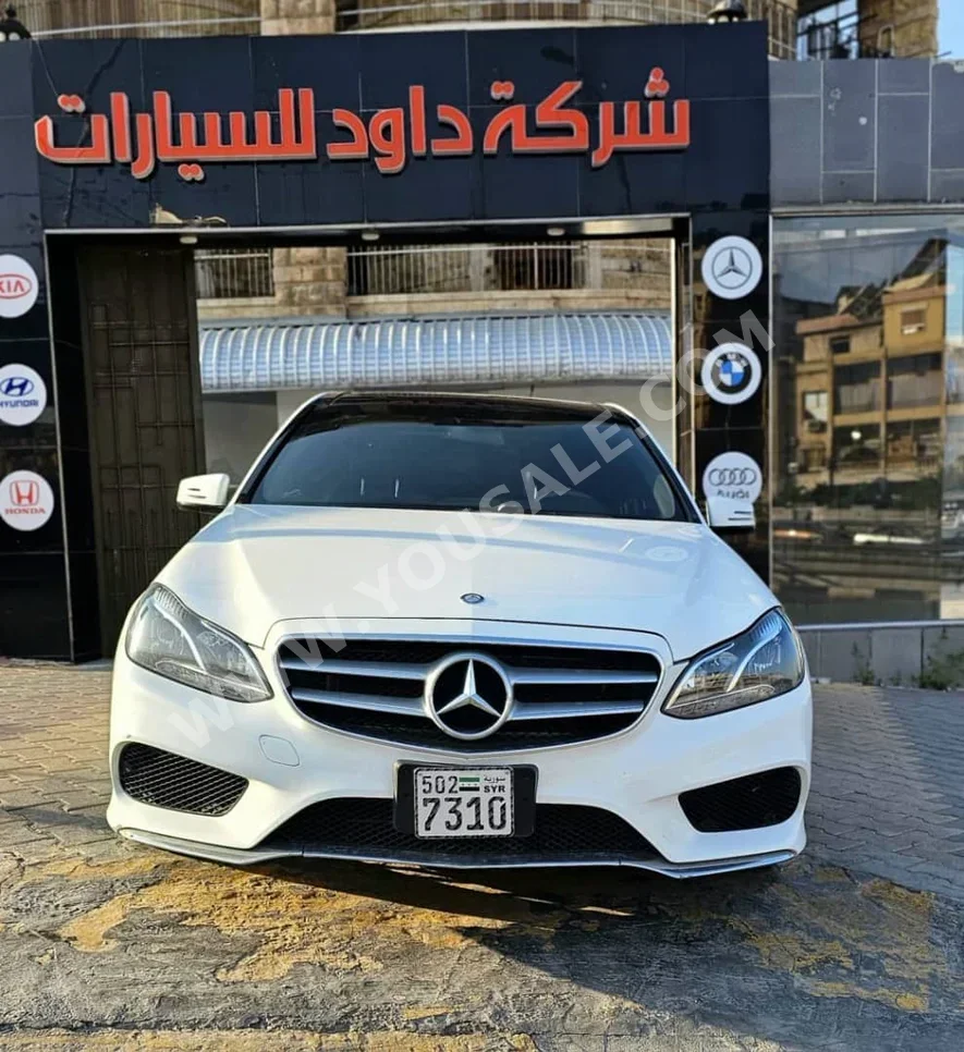 Mercedes-Benz E-Class 350 2016 Automatic 225,000 km 6 Cylinder RWD Sedan White Gasoline