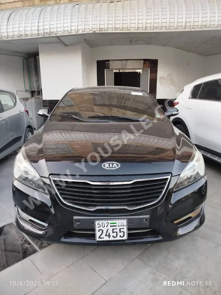 Kia K7 2011 Automatic 140,000 km 6 Cylinder FWD Sedan Black Gasoline