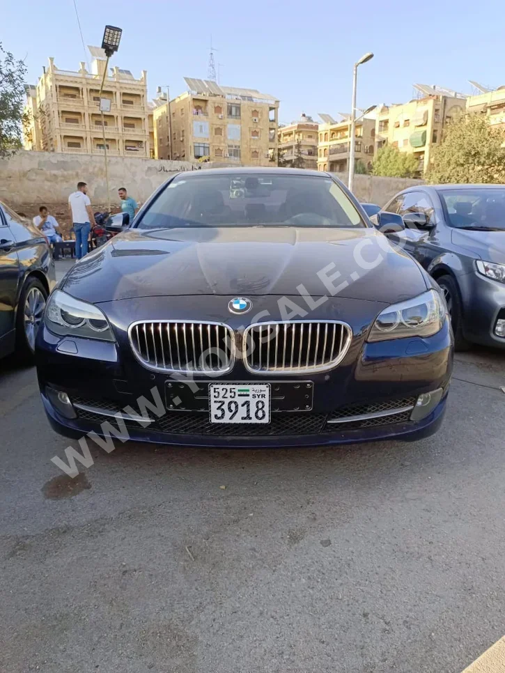 BMW  5-Series  528i  2012  Automatic  240,000 km  6 Cylinder  RWD  Sedan  Dark Blue  Gasoline