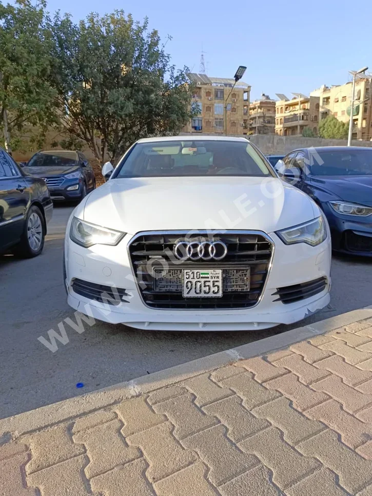 Audi A6 2012 Automatic 160,000 km 6 Cylinder 4WD Sedan White Gasoline