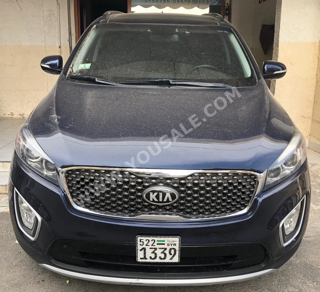 Kia Sorento 2016 Automatic 153,000 km 6 Cylinder 4WD SUV Blue Gasoline