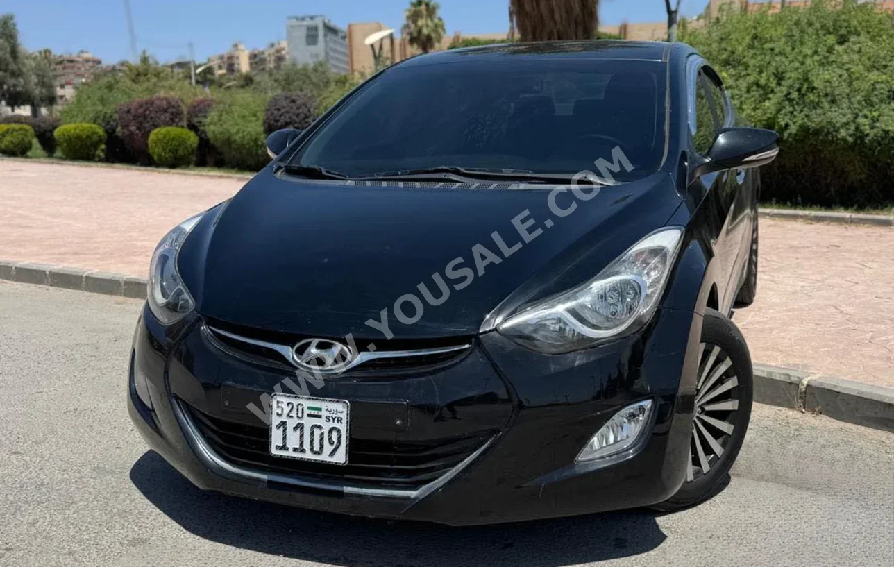 Hyundai  Avante  2012  Automatic  178,000 km  4 Cylinder  FWD  Sedan  Black  Gasoline