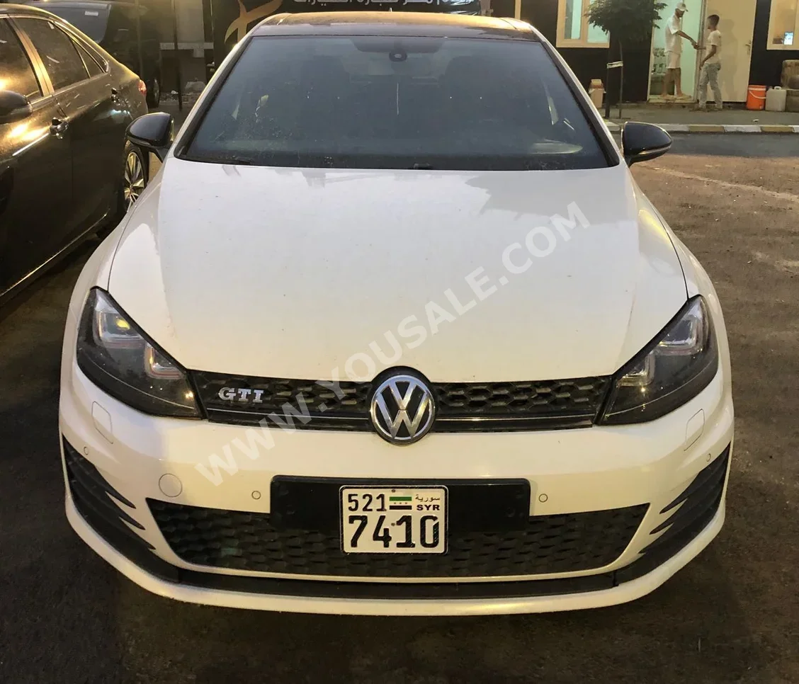 Volkswagen GTI 2014 Automatic 129,000 km 4 Cylinder FWD Coupe / Sport White Gasoline
