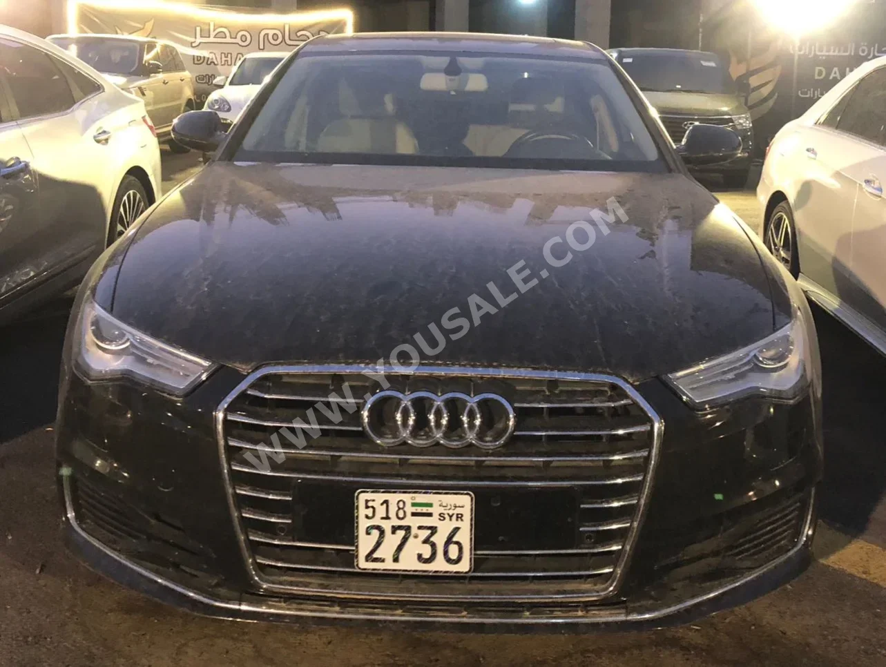 Audi  A6  2016  Automatic  65,000 km  4 Cylinder  RWD  Sedan  Black  Gasoline