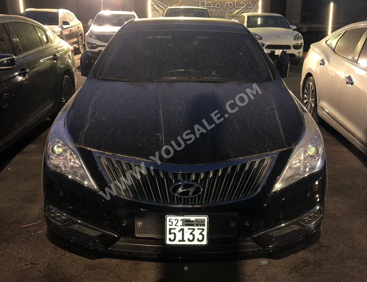 Hyundai  Azera  2015  Automatic  160,000 km  6 Cylinder  FWD  Sedan  Black  Gasoline