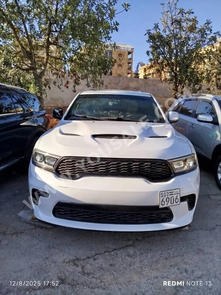 Dodge Durango 2022 Automatic 120,000 km 8 Cylinder 4WD SUV White Gasoline