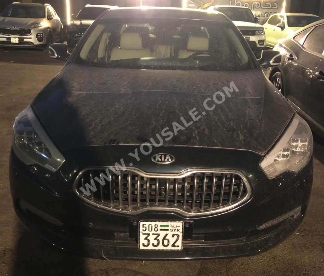Kia  Quoris  2014  Automatic  134,000 km  6 Cylinder  FWD  Sedan  Dark Blue  Gasoline