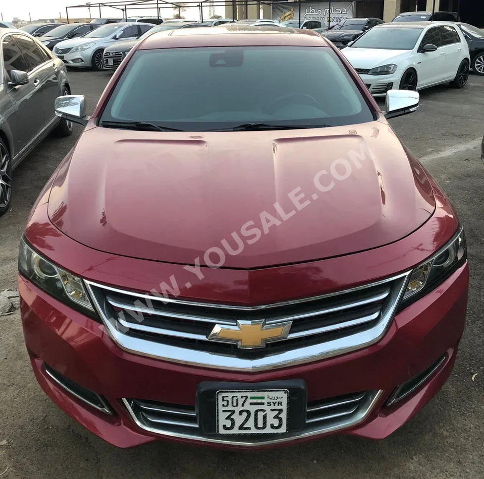 Chevrolet  Impala  2018  Automatic  78,000 km  4 Cylinder  FWD  Sedan  Red  Gasoline