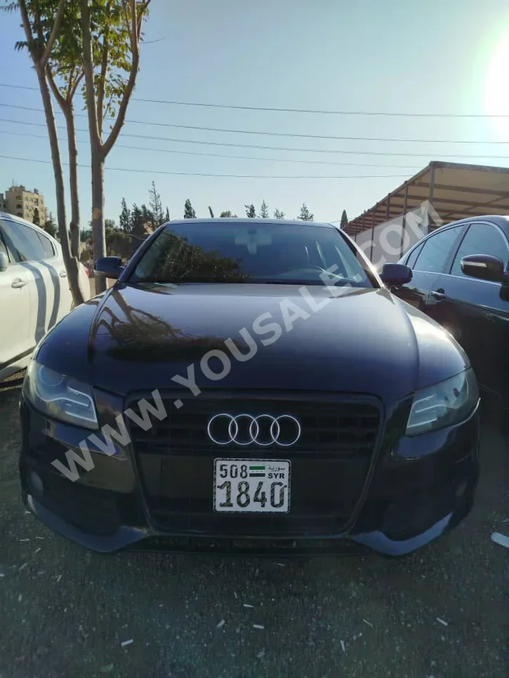Audi A4 2.0 T 2011 Automatic 163,000 km 4 Cylinder RWD Sedan Black Gasoline