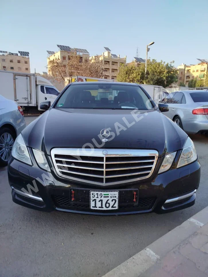 Mercedes-Benz E-Class 200 2011 Automatic 375,000 km 4 Cylinder RWD Sedan Black Gasoline