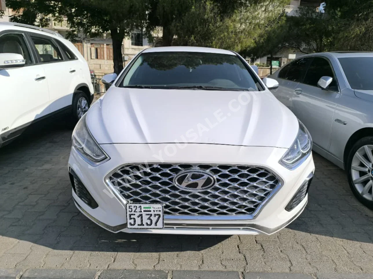 Hyundai  Sonata  2019  Automatic  130,000 km  4 Cylinder  FWD  SUV  White  Gasoline