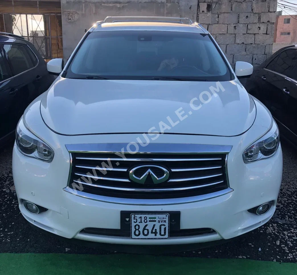 Infiniti QX 60 2015 Automatic 140,000 km 8 Cylinder 4WD SUV White Gasoline