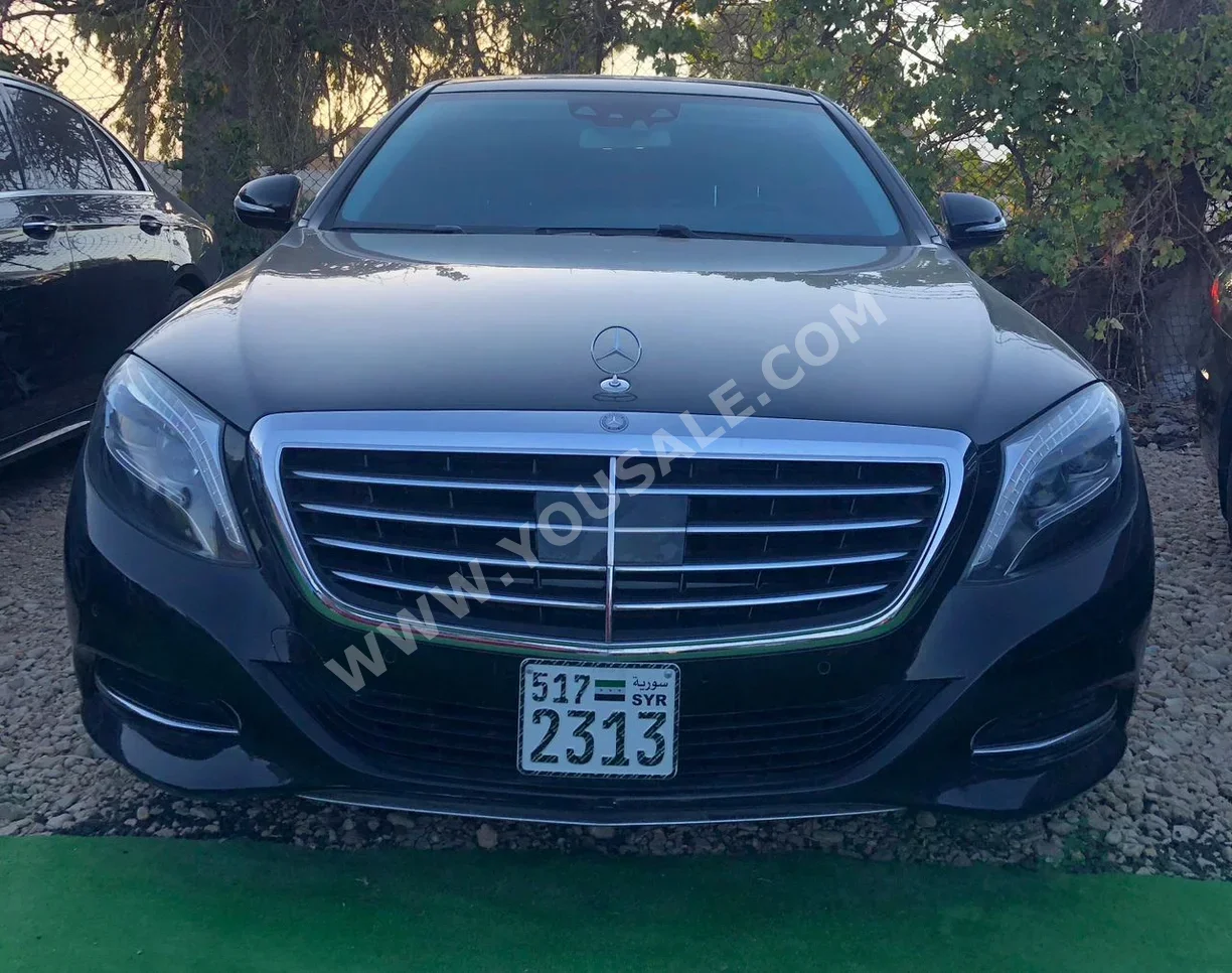 Mercedes-Benz S-Class 550 2016 Automatic 115,000 km 6 Cylinder RWD Sedan Black Gasoline