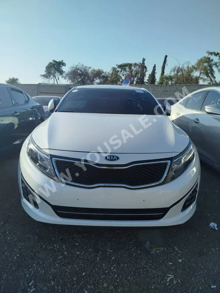 Kia  K5  2015  Automatic  264,513 km  4 Cylinder  FWD  Sedan  White  Gasoline
