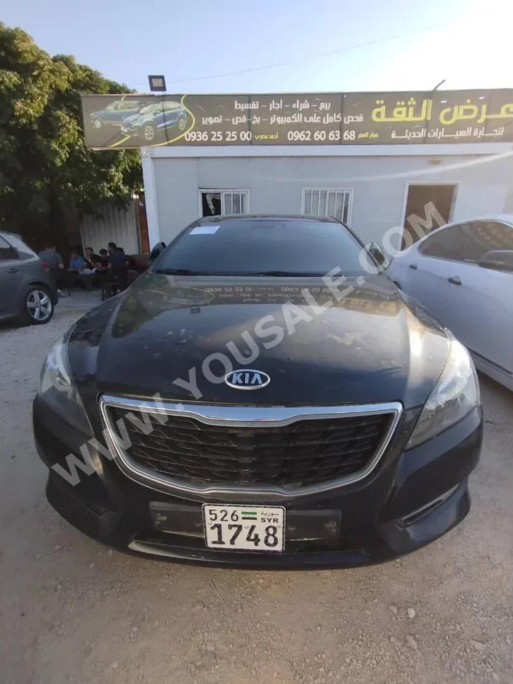 Kia  K7  2011  Automatic  92,000 km  6 Cylinder  FWD  Sedan  Black  Gasoline