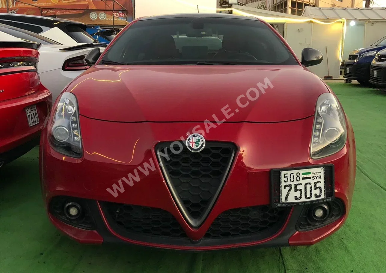 Alfa Romeo  Giulietta  2019  Automatic  39,000 km  4 Cylinder  RWD  Sedan  Red  Gasoline