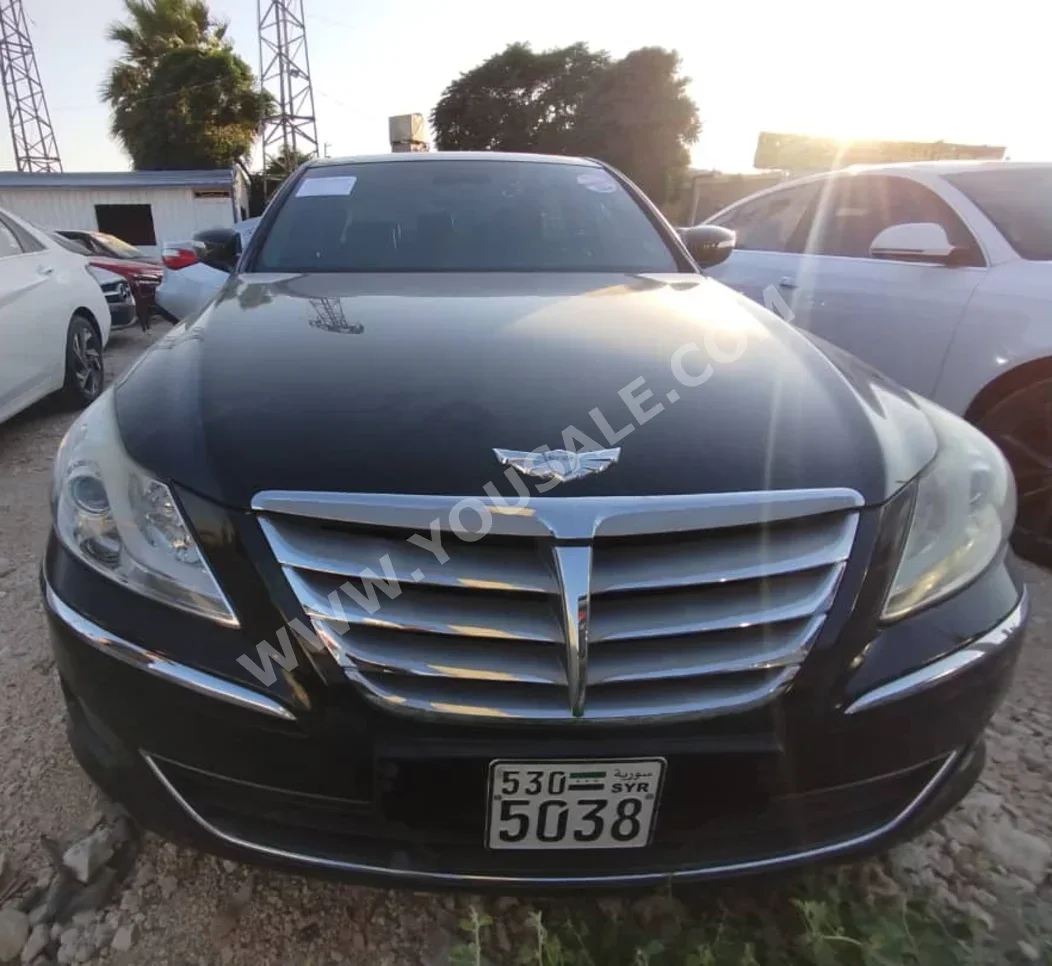 Hyundai Genesis 2012 Automatic 381,000 km 6 Cylinder FWD Sedan Black Gasoline