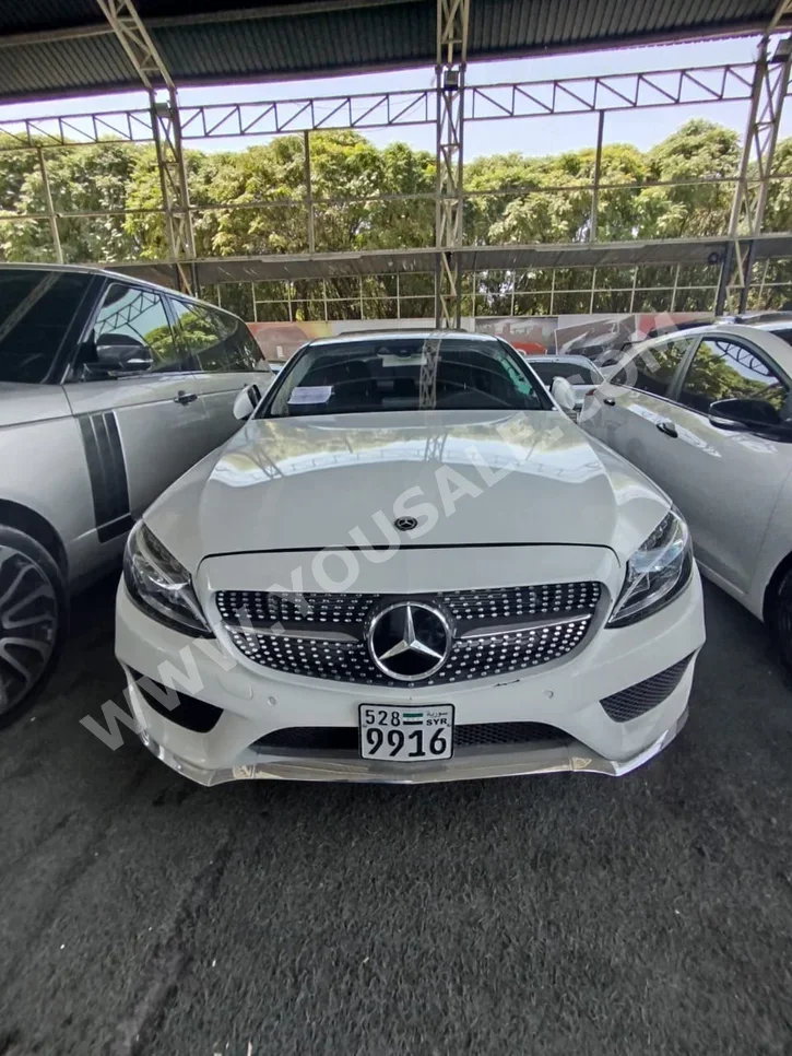 Mercedes-Benz  C-Class  200  2017  Automatic  104,000 km  4 Cylinder  RWD  Sedan  White  Gasoline