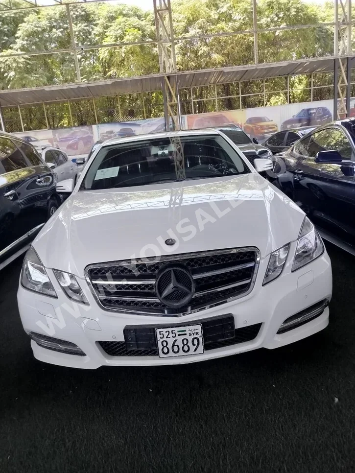 Mercedes-Benz E-Class 220 2013 Automatic 198,000 km 4 Cylinder RWD Sedan White Diesel