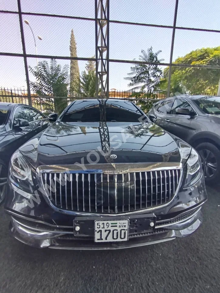 مرسيدس - بنز 560 S 2014 اتوماتيك 180,000 كم مرسيدس - بنز سلندر دفع رباعي سيدان أسود ديزل