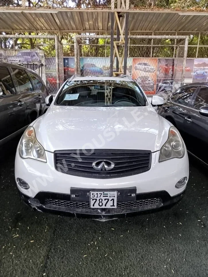 Infiniti EX 35 2009 Automatic 174,136 km 6 Cylinder FWD SUV White Gasoline