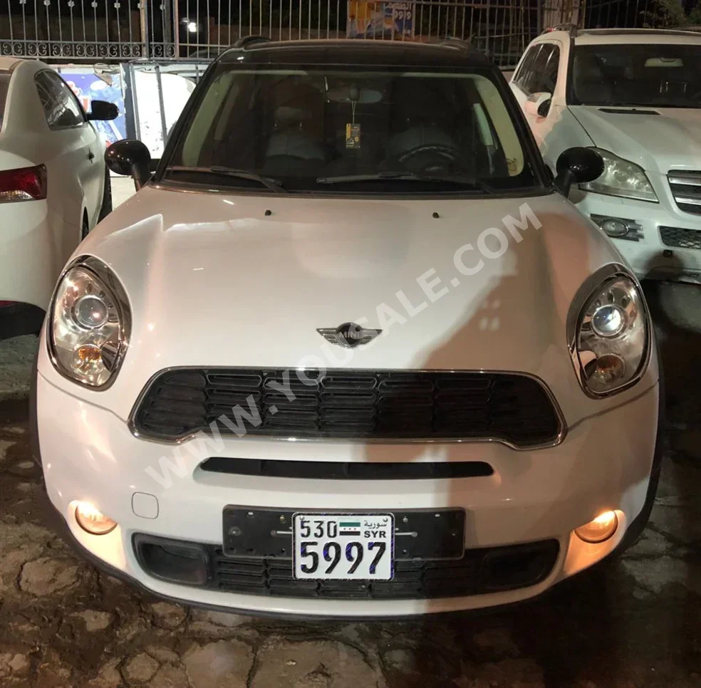 Mini  Cooper  2011  Automatic  115,000 km  4 Cylinder  FWD  Sedan  White  Gasoline