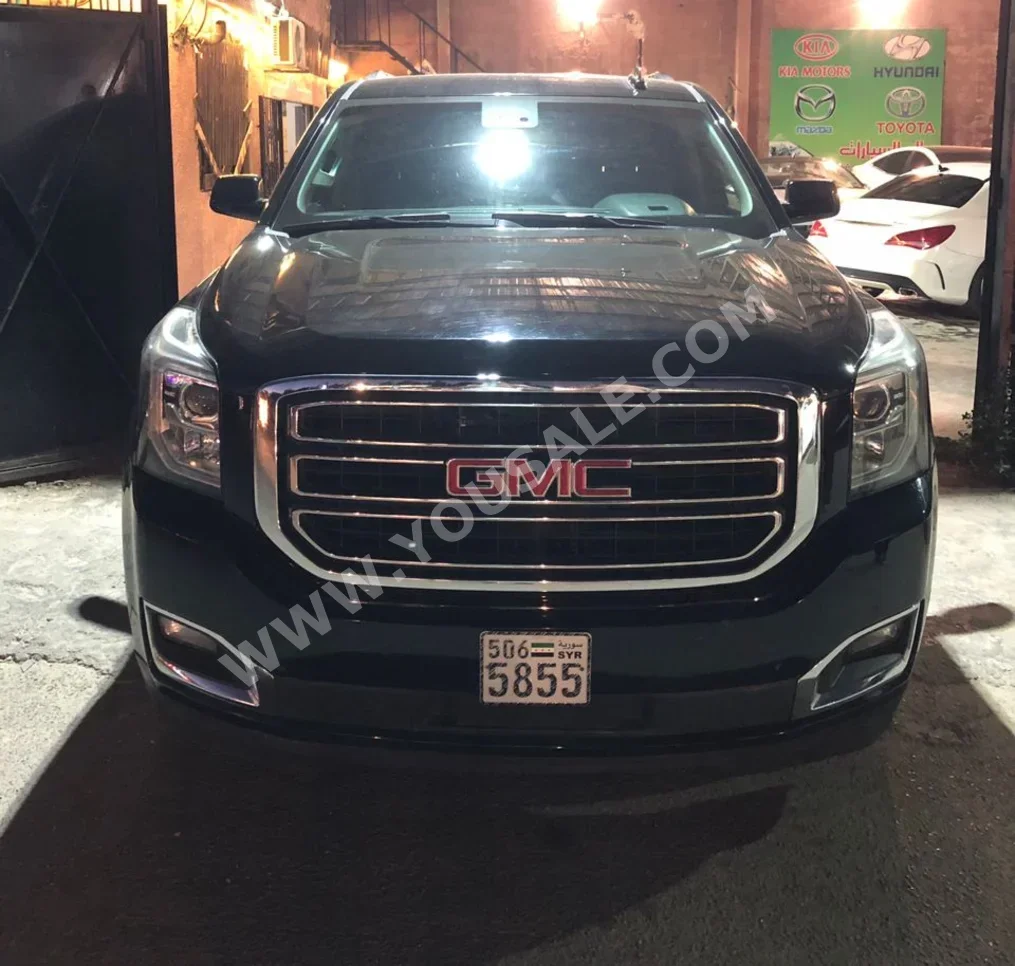 GMC Yukon XL 2018 Automatic 200,000 km 8 Cylinder 4WD SUV Black Gasoline