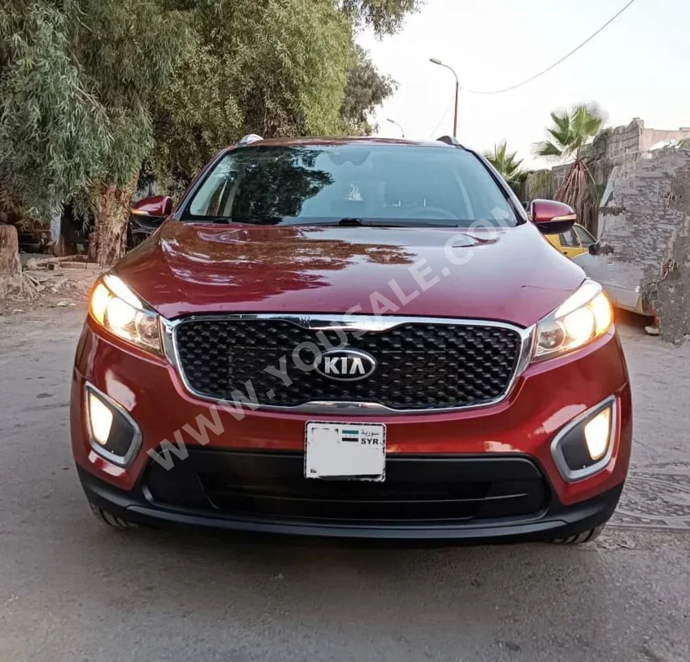 Kia Sorento 2017 Automatic 150,000 km 4 Cylinder 4WD SUV Red Gasoline