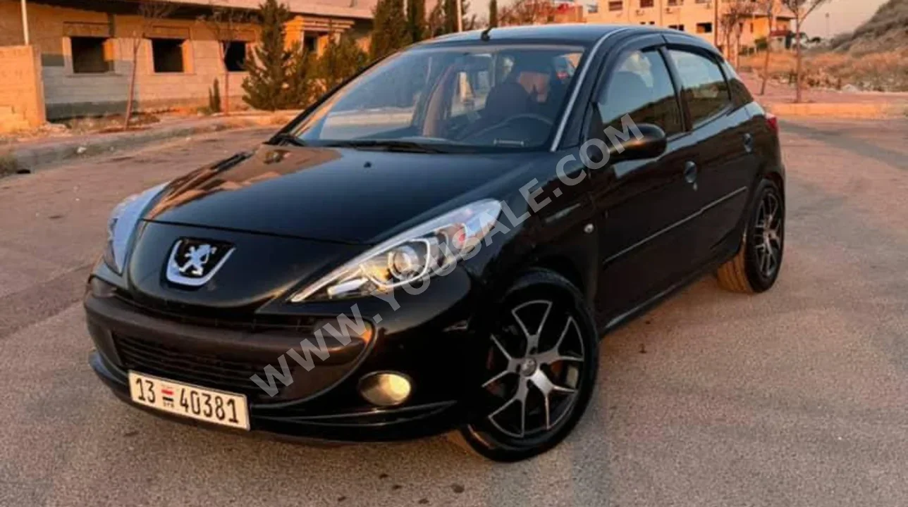 Peugeot 206 2010 Manual 178,000 km 4 Cylinder FWD Sedan Black Gasoline