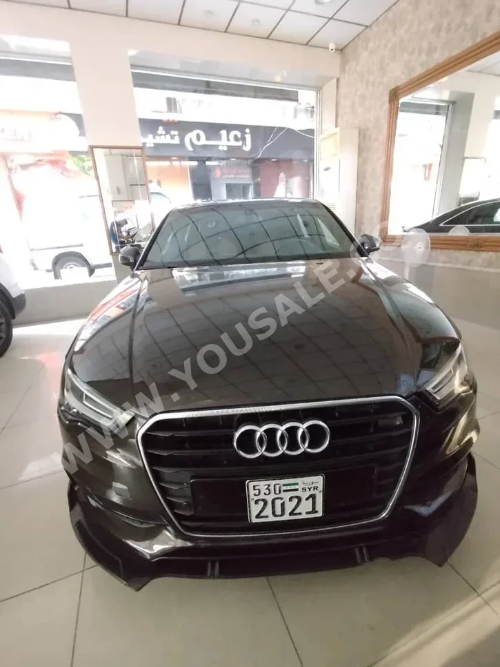 Audi  A3  2013  Automatic  117,000 km  4 Cylinder  4WD  Sedan  Light Brown  Gasoline