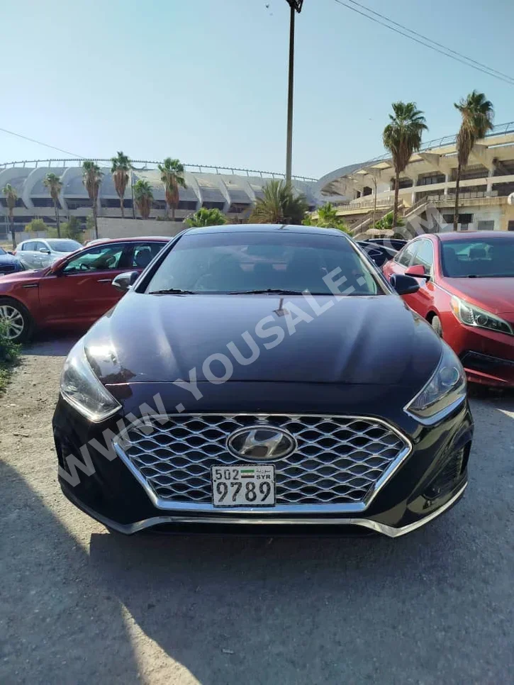 Hyundai Sonata 2018 Automatic 170,000 km 4 Cylinder FWD Sedan Black Gasoline