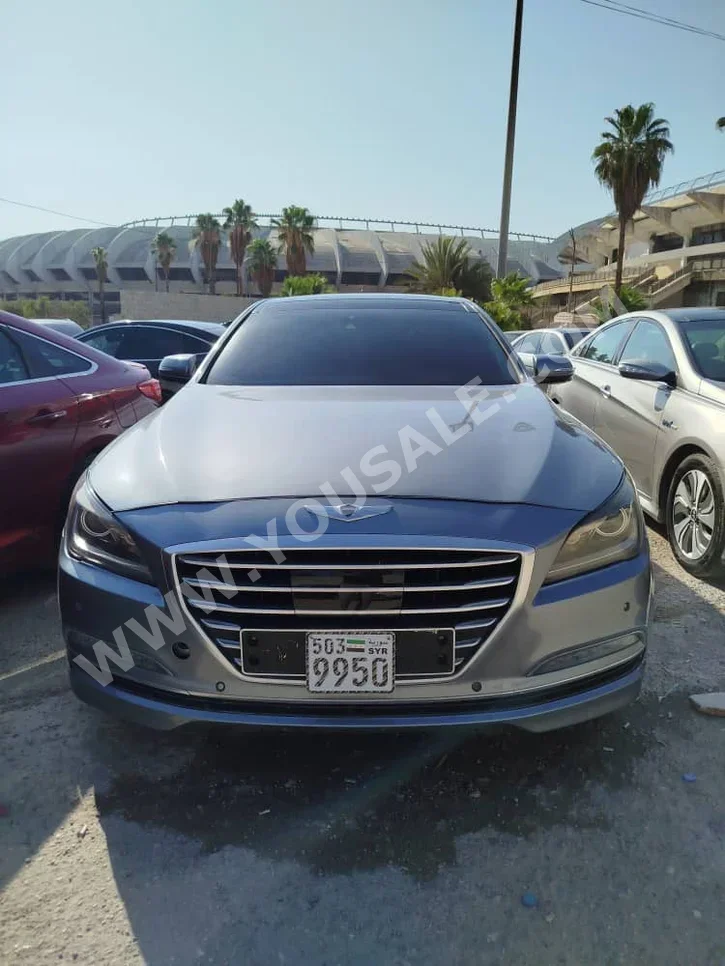 Hyundai Genesis 2015 Automatic 150,000 km 6 Cylinder RWD Sedan Silver Gasoline