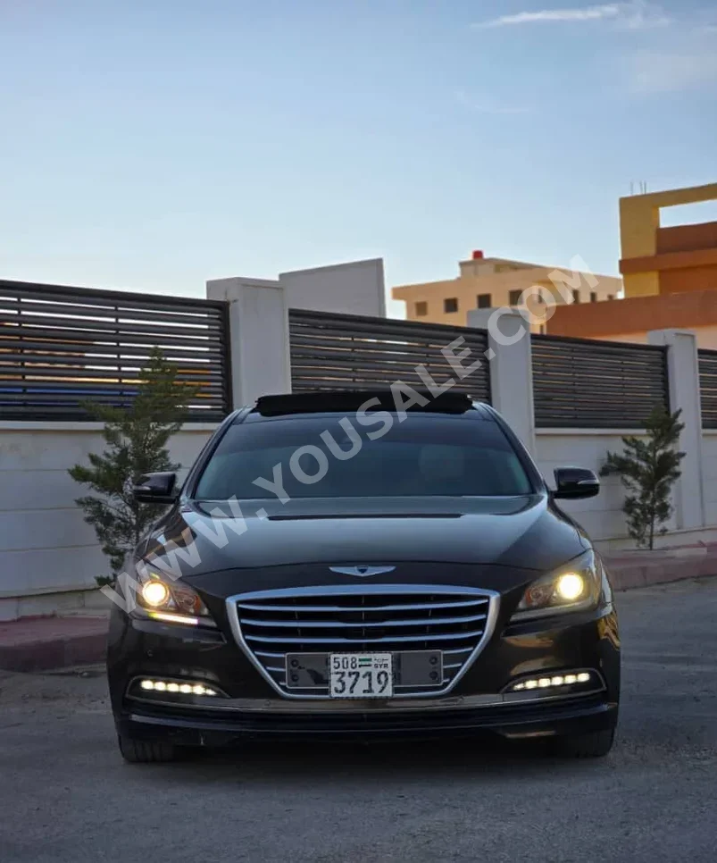 Hyundai Genesis 2015 Automatic 170,000 km 6 Cylinder FWD Sedan Brown Gasoline