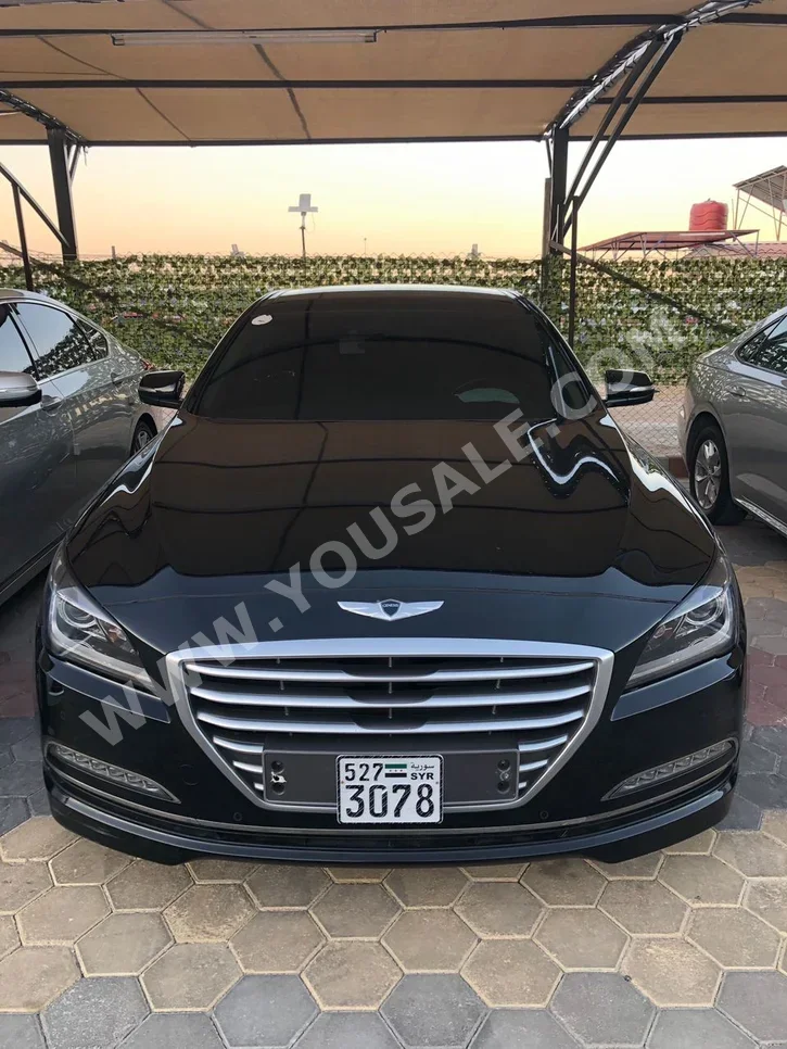 Genesis G330 2015 Automatic 224,000 km 6 Cylinder RWD Sedan Black Gasoline