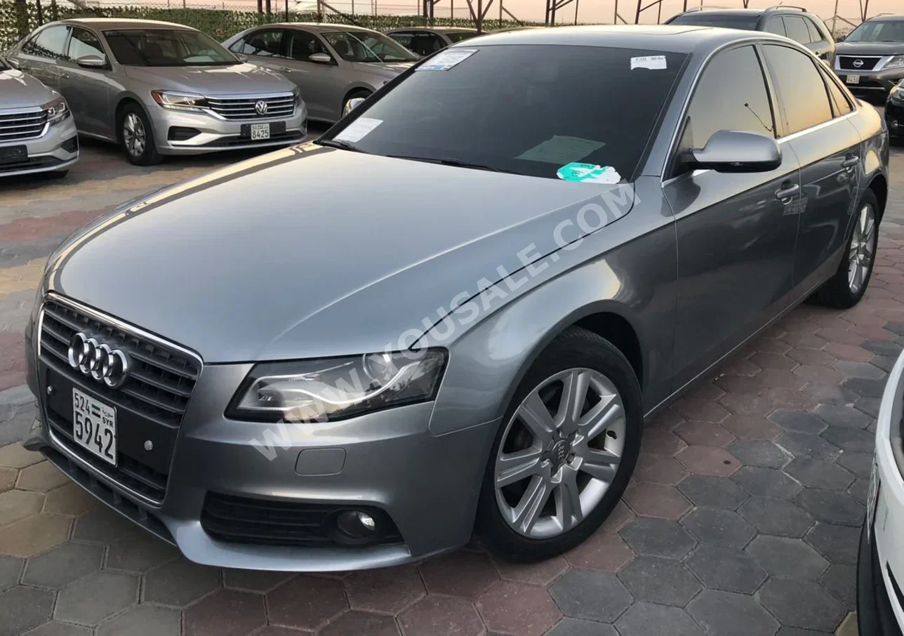 Audi A4 2011 Automatic 75,000 km 4 Cylinder RWD Sedan Silver Gasoline