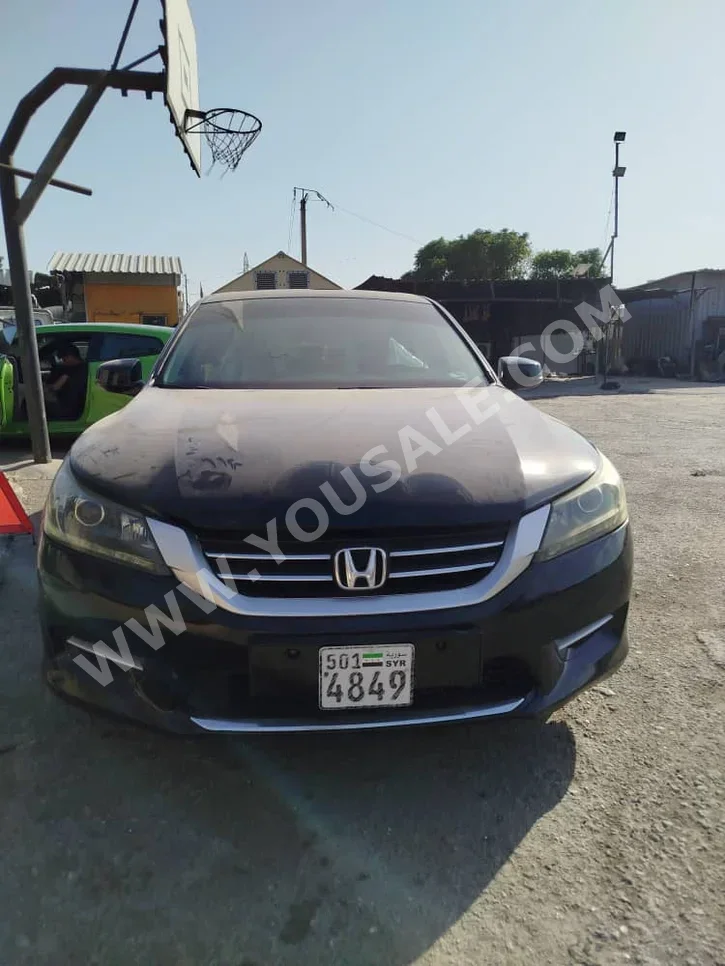 Honda  Accord  2013  Automatic  250,000 km  4 Cylinder  FWD  Sedan  Black  Gasoline