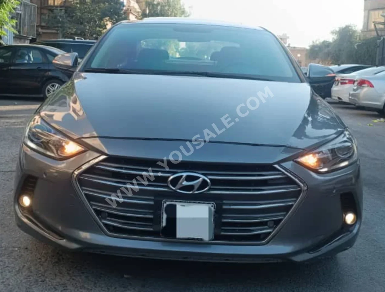 Hyundai  Elantra  2017  Automatic  120,000 km  4 Cylinder  FWD  Sedan  Gray  Gasoline