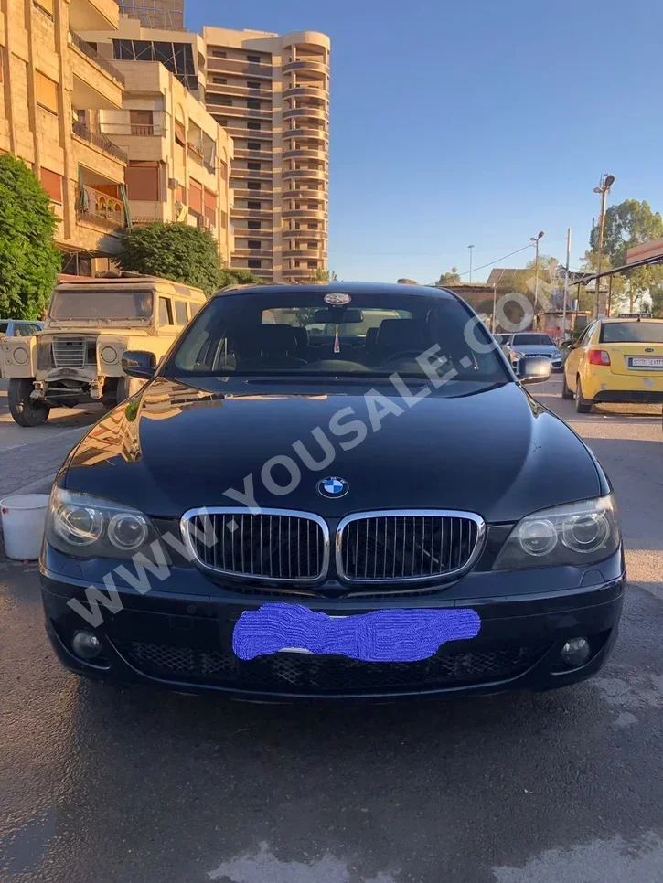 BMW  7-Series  760 Li  2008  Automatic  320,000 km  12 Cylinder  RWD  Sedan  Black  Gasoline
