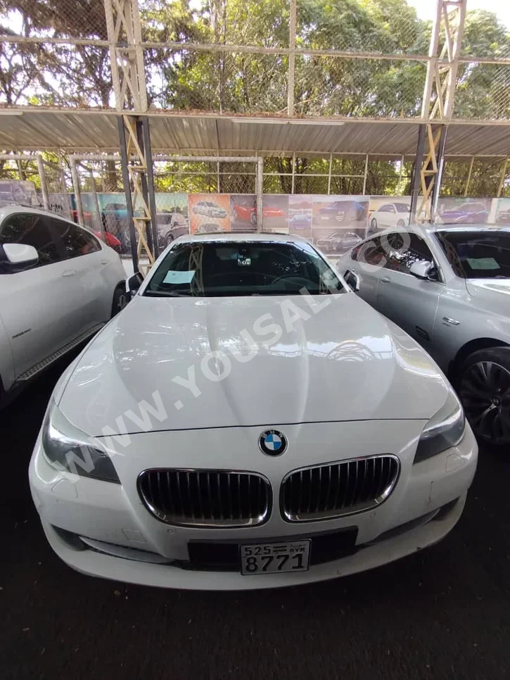 BMW 5-Series 520i 2011 Automatic 175,934 km 4 Cylinder RWD Sedan White Diesel