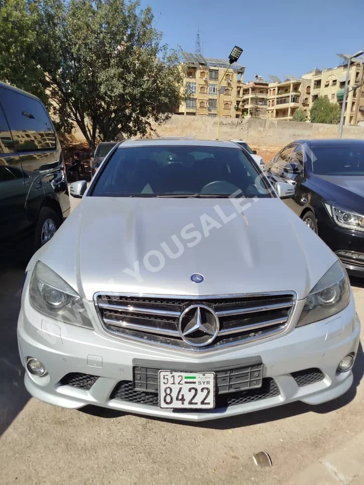 Mercedes-Benz C-Class 63 AMG 2011 Automatic 50,000 km 8 Cylinder RWD Sedan Silver Gasoline