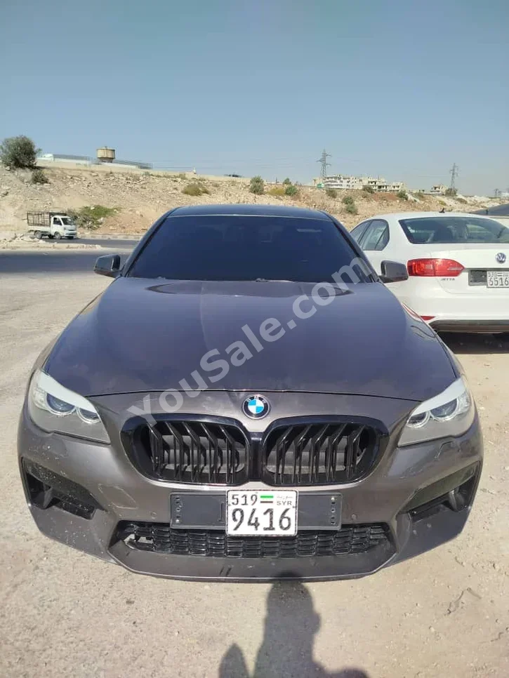 BMW 5-Series 550i 2018 Automatic 160,000 km 4 Cylinder RWD Sedan Dark Gray Diesel