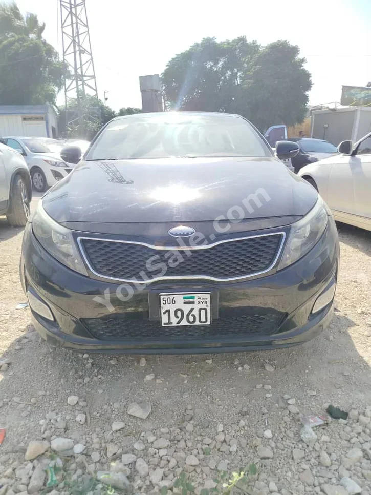 Kia Optima 2015 Automatic 173,000 km 4 Cylinder FWD Sedan Black Gasoline