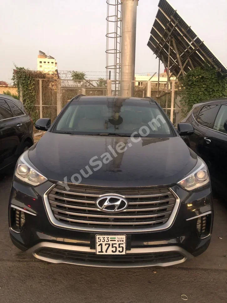 Hyundai  Santa Fe  2019  Automatic  50,000 km  4 Cylinder  4WD  SUV  Blue  Gasoline