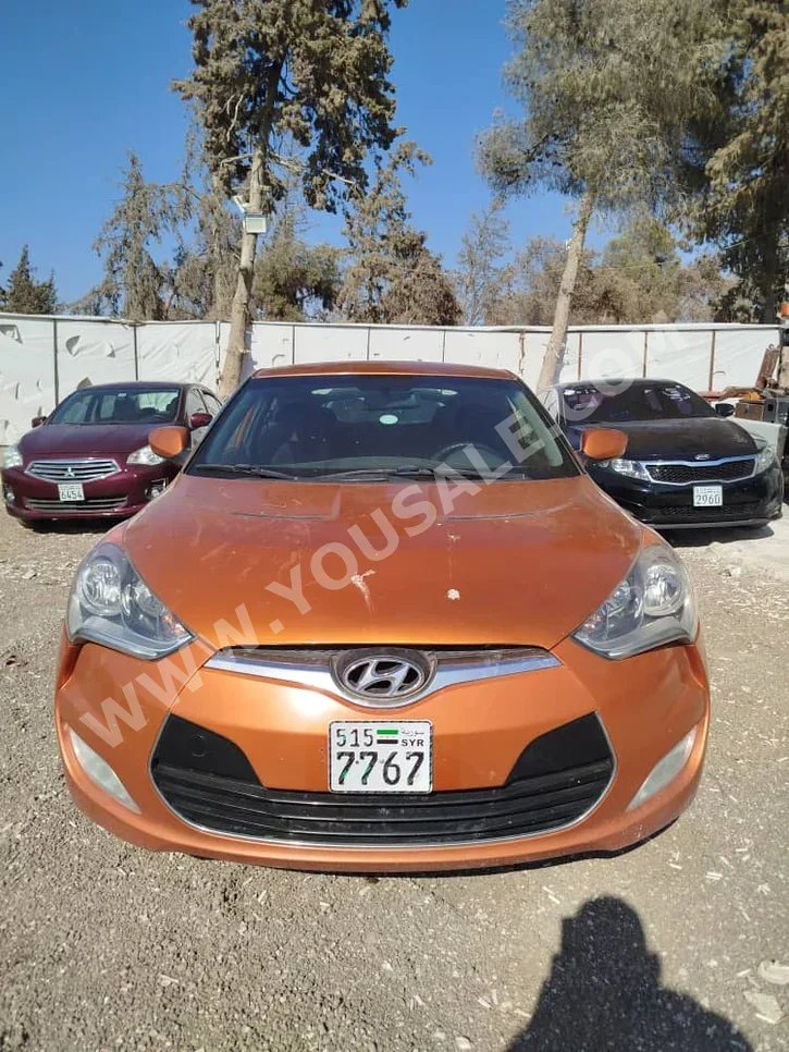 هيونداي فيلوستير 2013 اتوماتيك 160,000 كم 4 سلندر دفع أمامي هاتشباك برتقالي بنزين