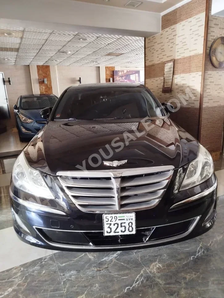 Hyundai Genesis 2014 Automatic 182,000 km 6 Cylinder RWD Sedan Black Gasoline