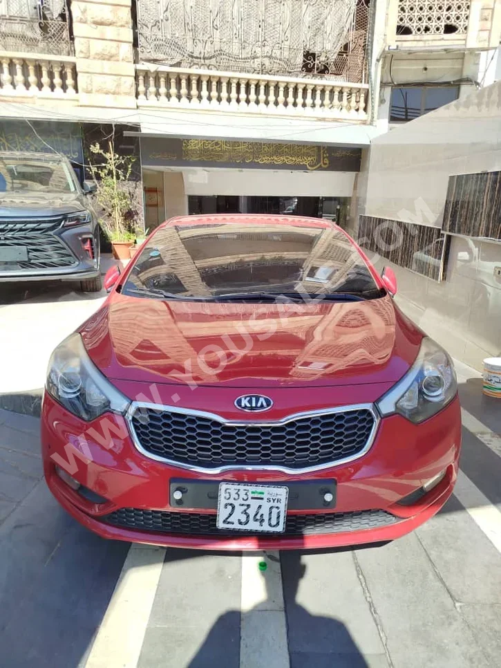 Kia K3 2015 Automatic 200,000 km 4 Cylinder FWD Sedan Red Gasoline